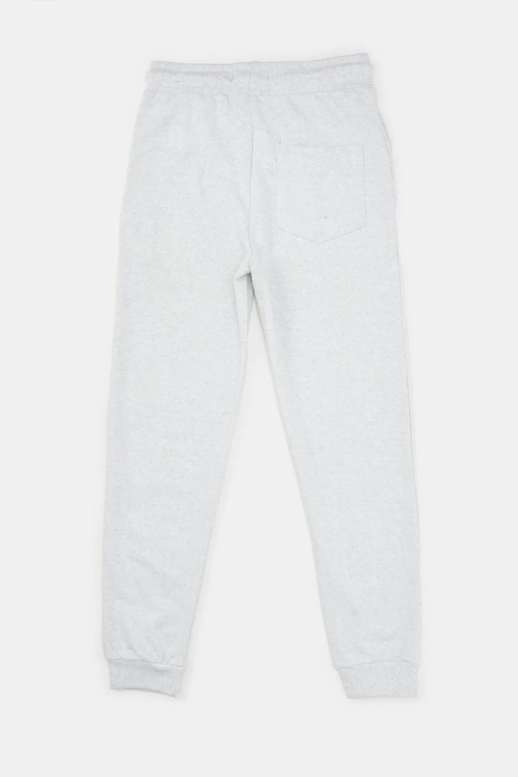 Senior Boys Grey Active Track Pants