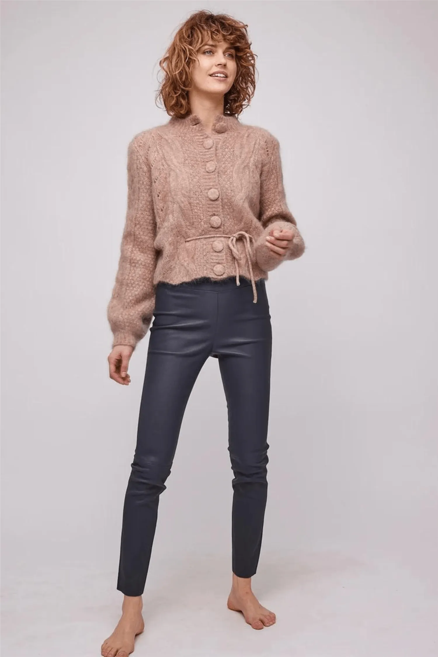 Sophia Chunky Cardigan Beige