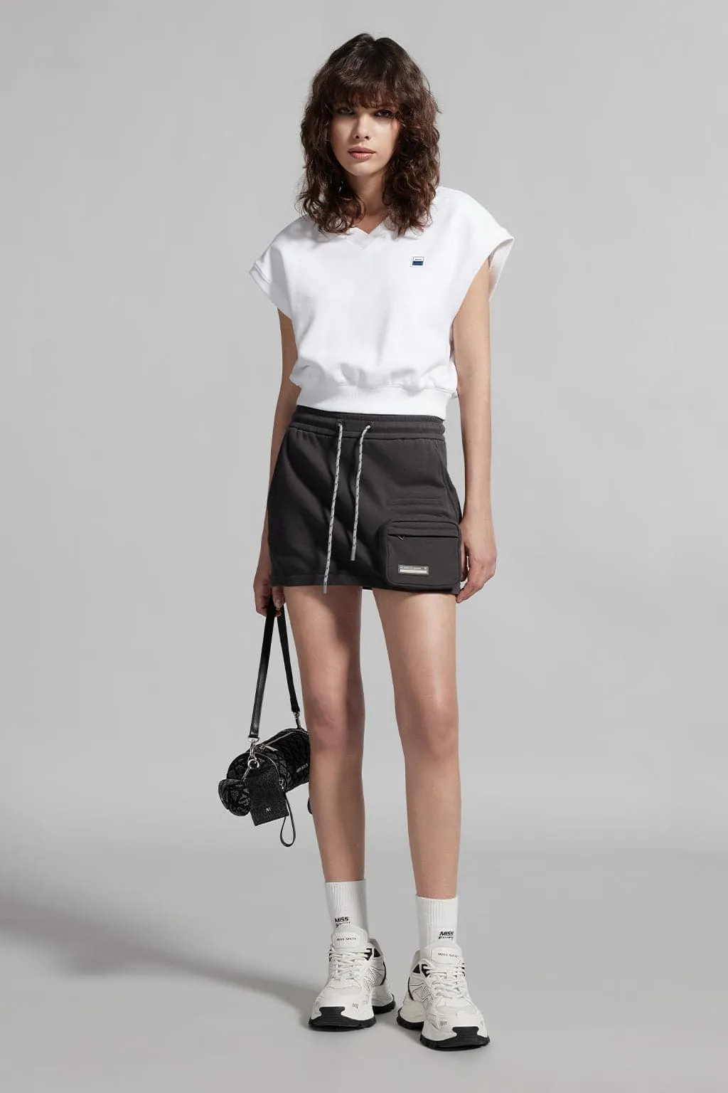 Sporty Skirt With Pockets