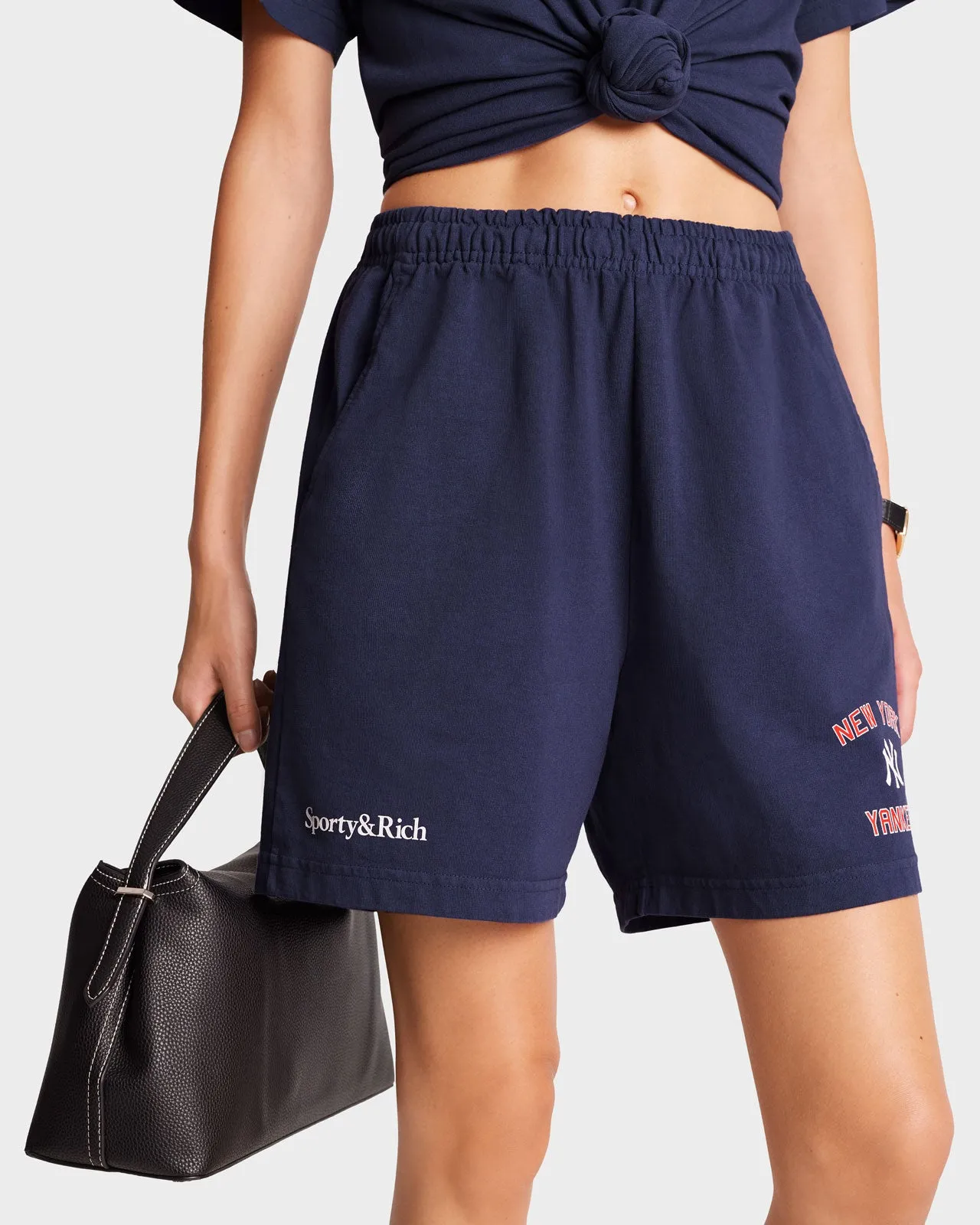 SPORTY&RICH Home Run Gym Short