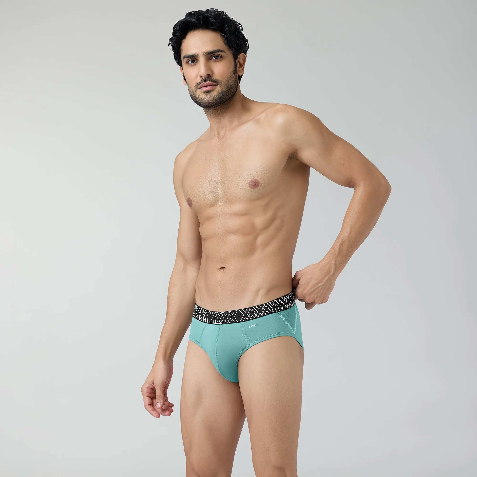 Sprint Cotton Stretch Briefs Atlas Blue