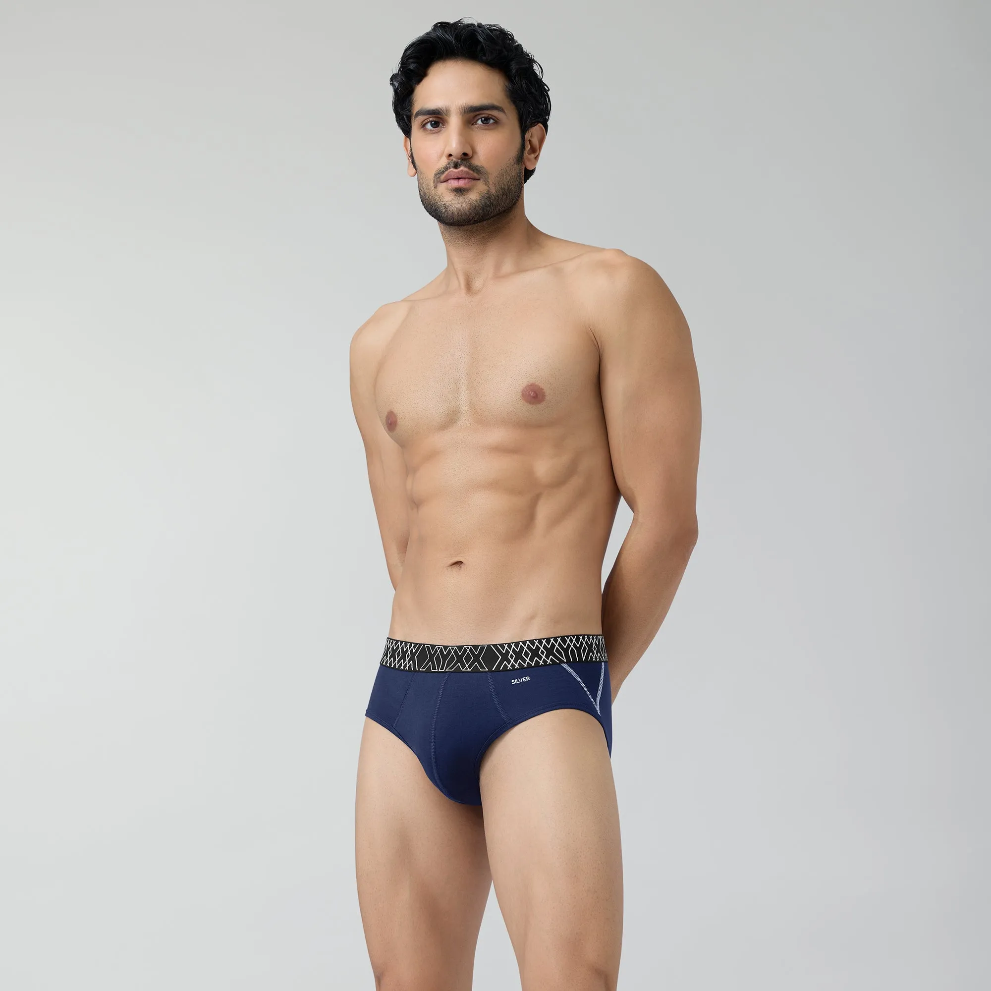 Sprint Cotton Stretch Briefs Midnight Blue