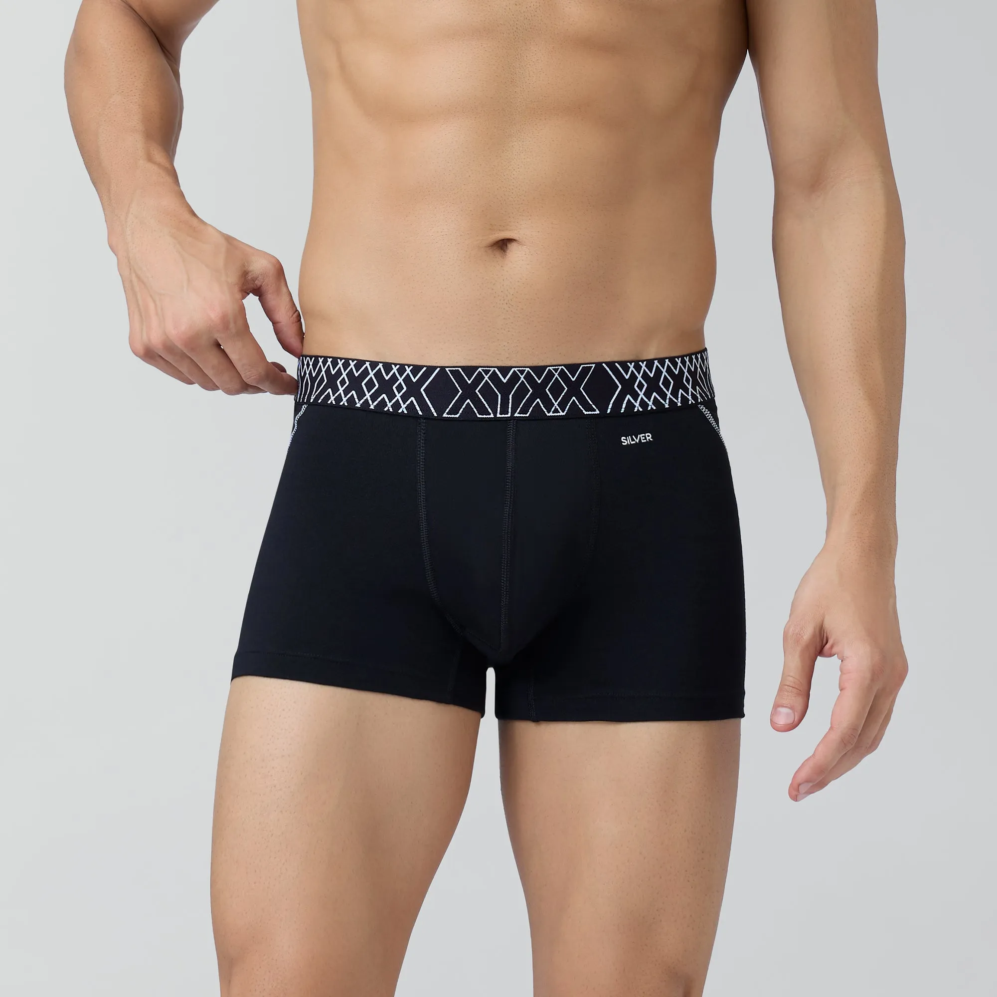 Sprint Cotton Stretch Trunks Black Knight