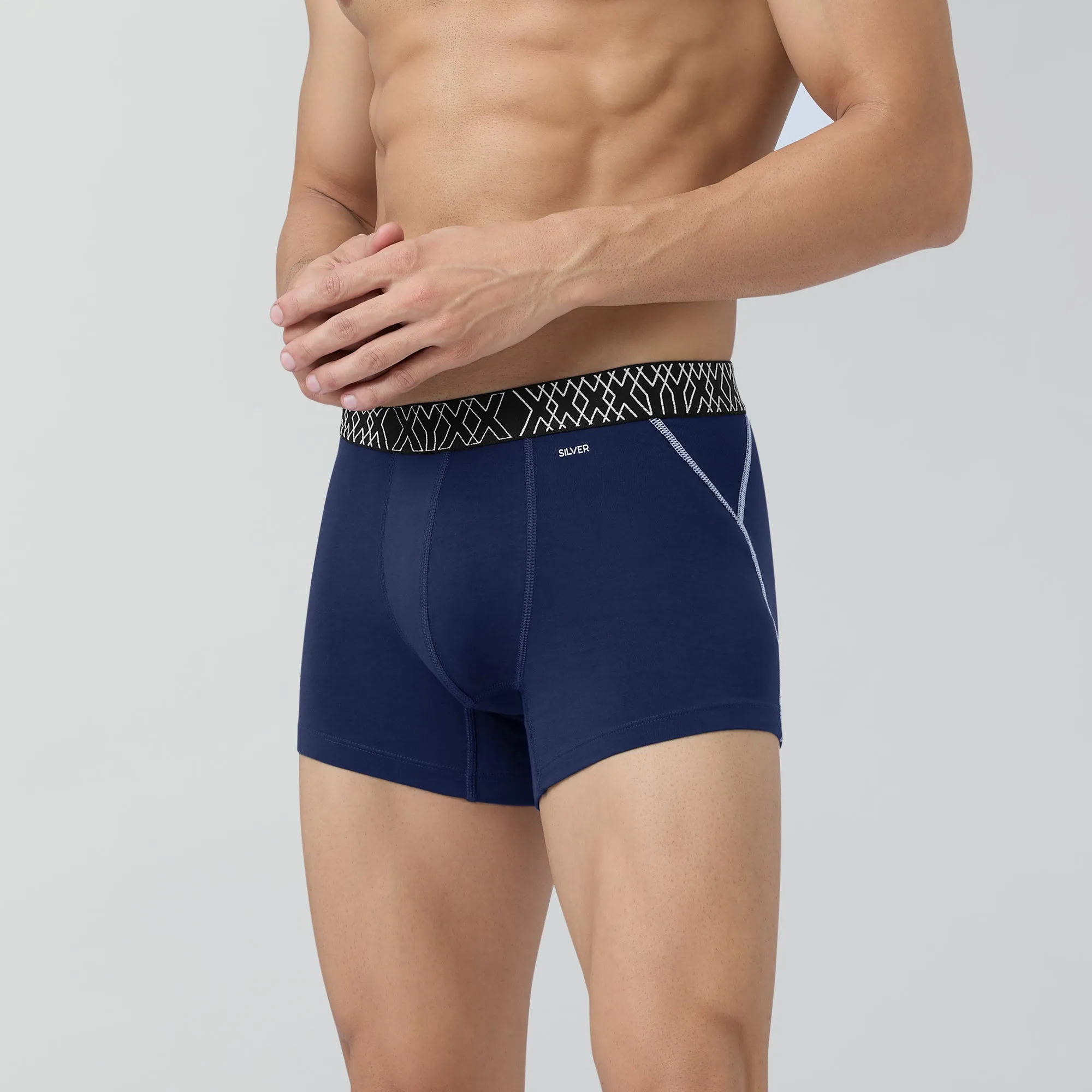 Sprint Cotton Stretch Trunks Midnight Blue