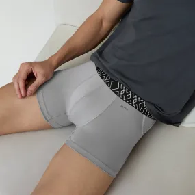 Sprint Cotton Stretch Trunks Opal Grey