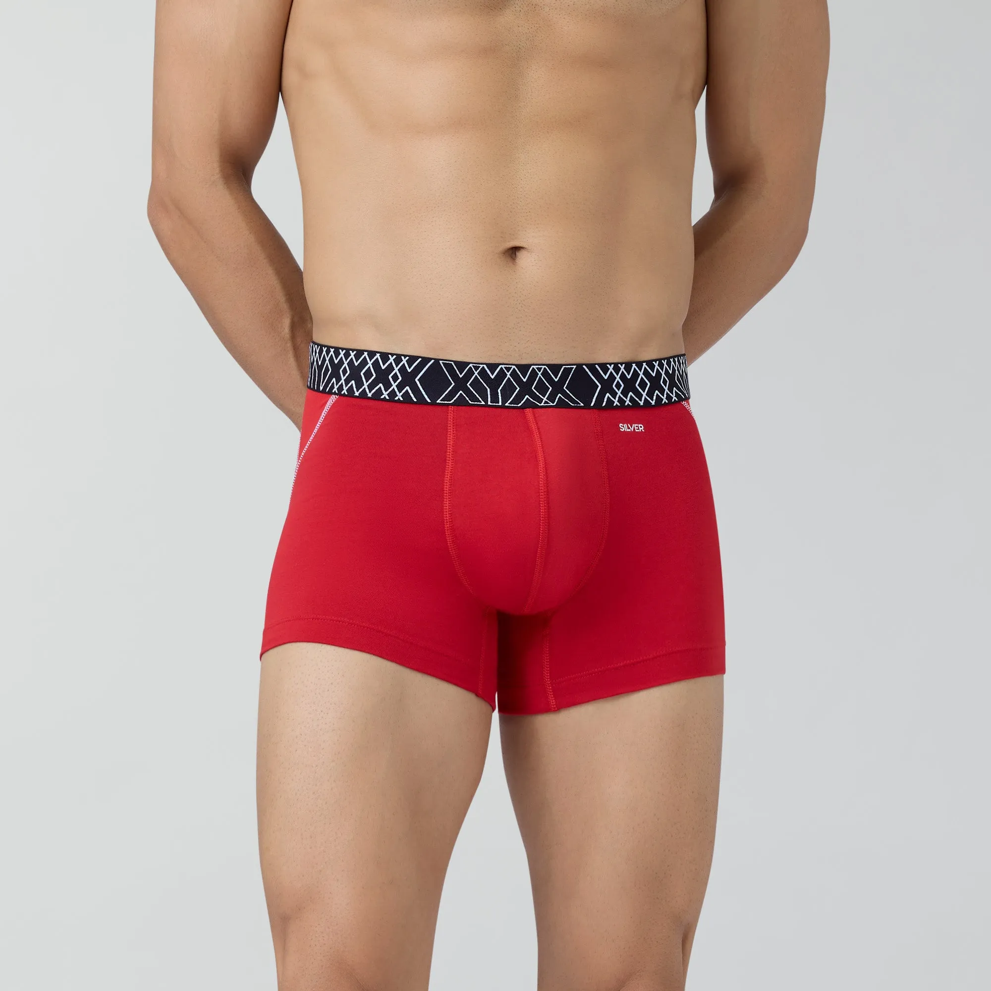 Sprint Cotton Stretch Trunks Rio Red