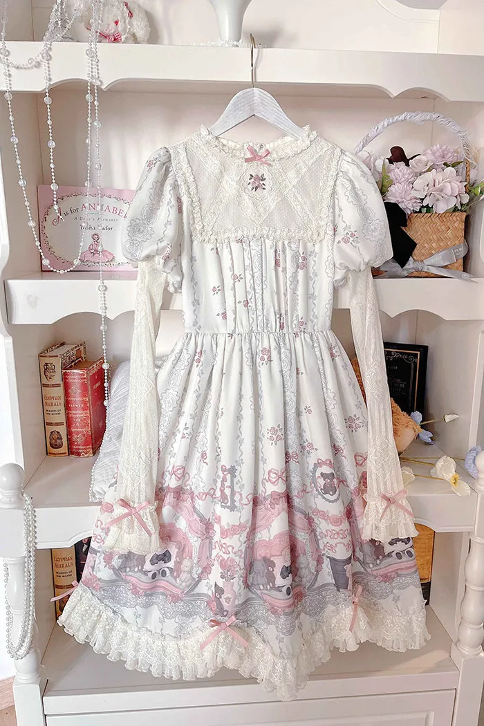 Story Time ~ Sweet Long Sleeve Lolita Dress by Alice Girl ~ Pre-order