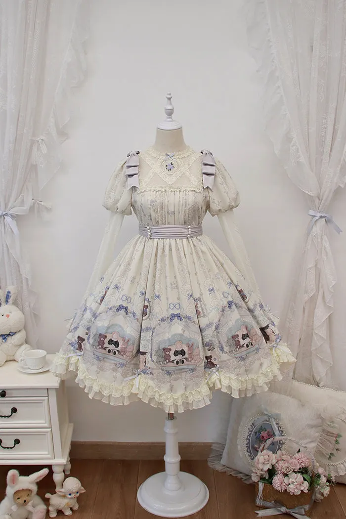 Story Time ~ Sweet Long Sleeve Lolita Dress by Alice Girl ~ Pre-order