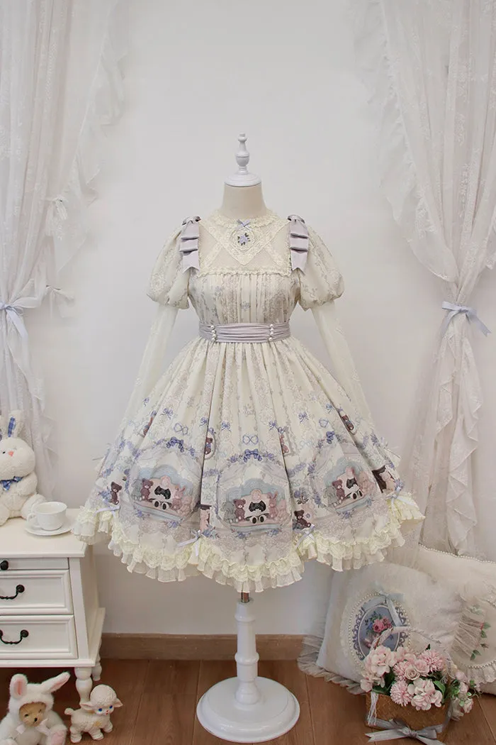 Story Time ~ Sweet Long Sleeve Lolita Dress by Alice Girl ~ Pre-order