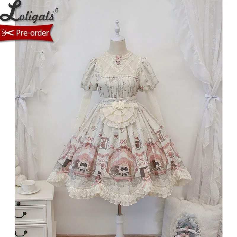 Story Time ~ Sweet Long Sleeve Lolita Dress by Alice Girl ~ Pre-order