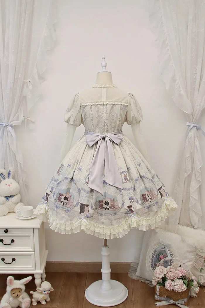 Story Time ~ Sweet Long Sleeve Lolita Dress by Alice Girl ~ Pre-order