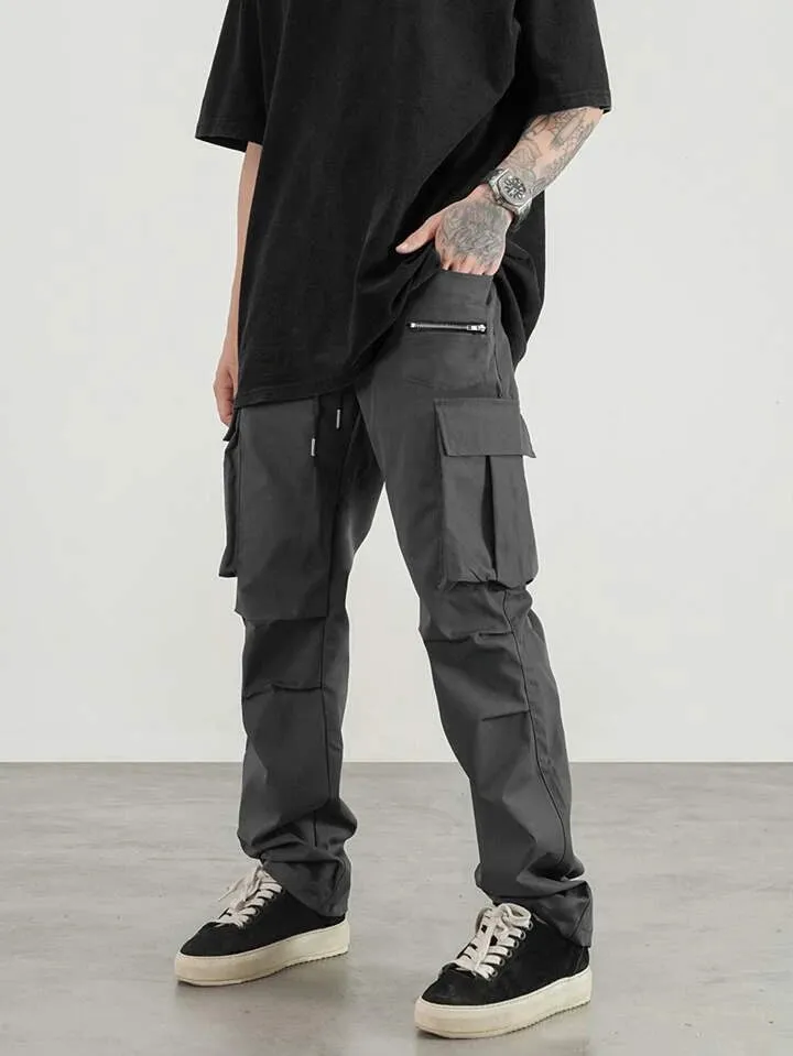 Street Wear Cotton Cargo Pants