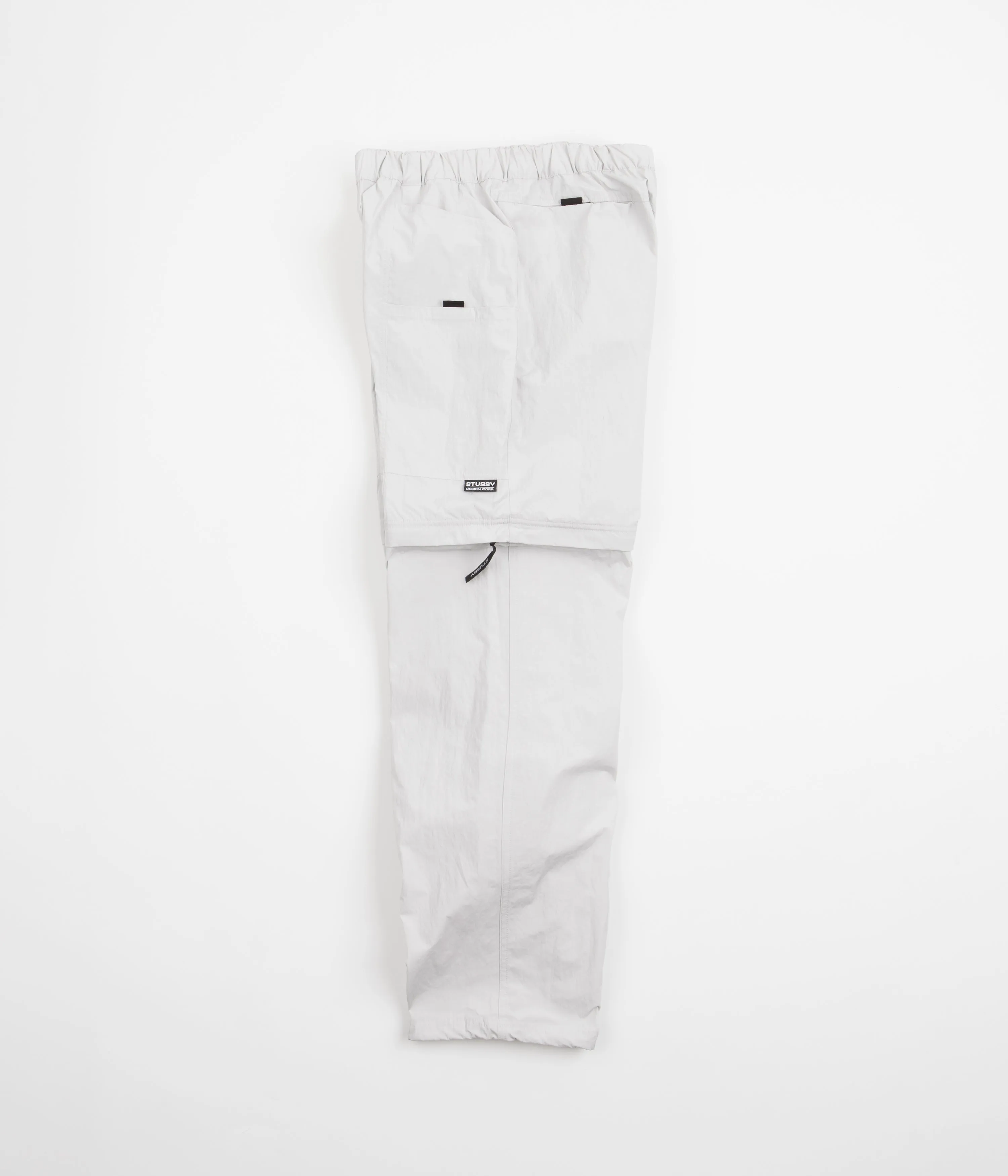 Stussy Nyco Convertible Pants - Light Grey