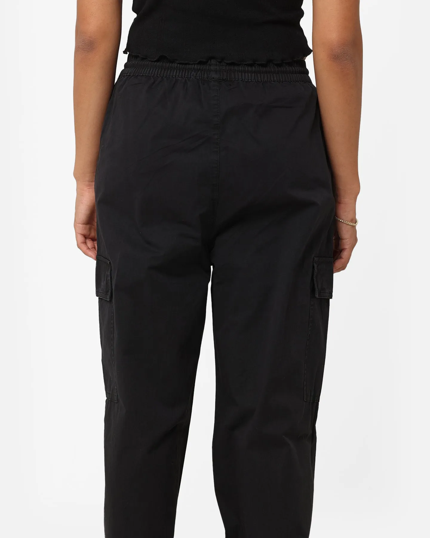 Stussy Women's Drew Cargo Beach Pants Black