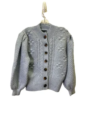 Sweater Cardigan By Who What Wear In Blue, Size: S