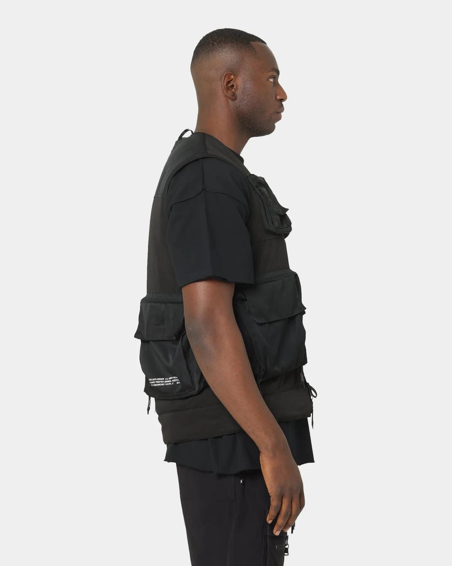 The Anti-Order Non-Military Vest Black/3M