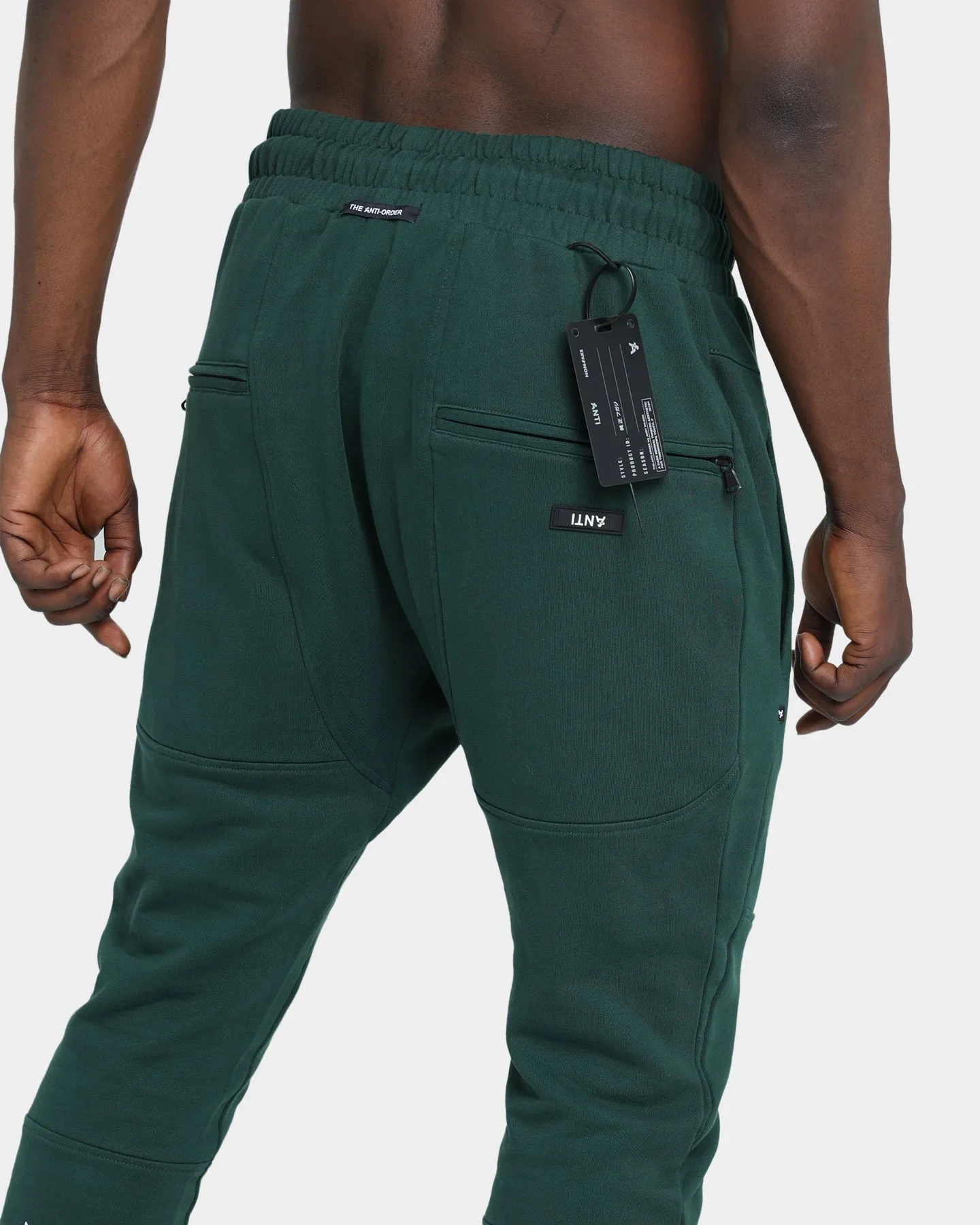 The Anti Order Non Money Sweat Pant Forest Green/White