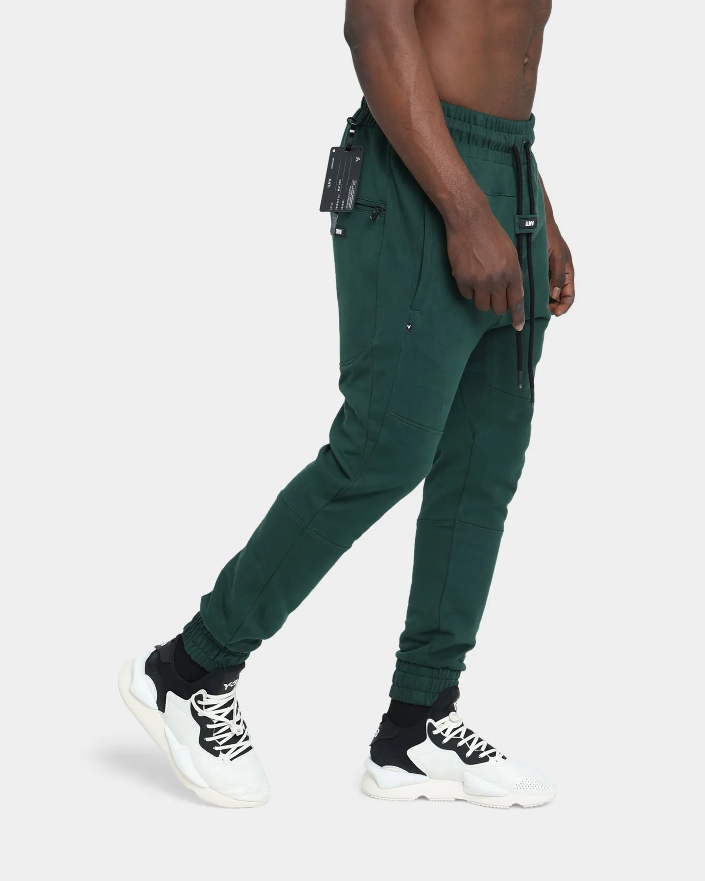 The Anti Order Non Money Sweat Pant Forest Green/White