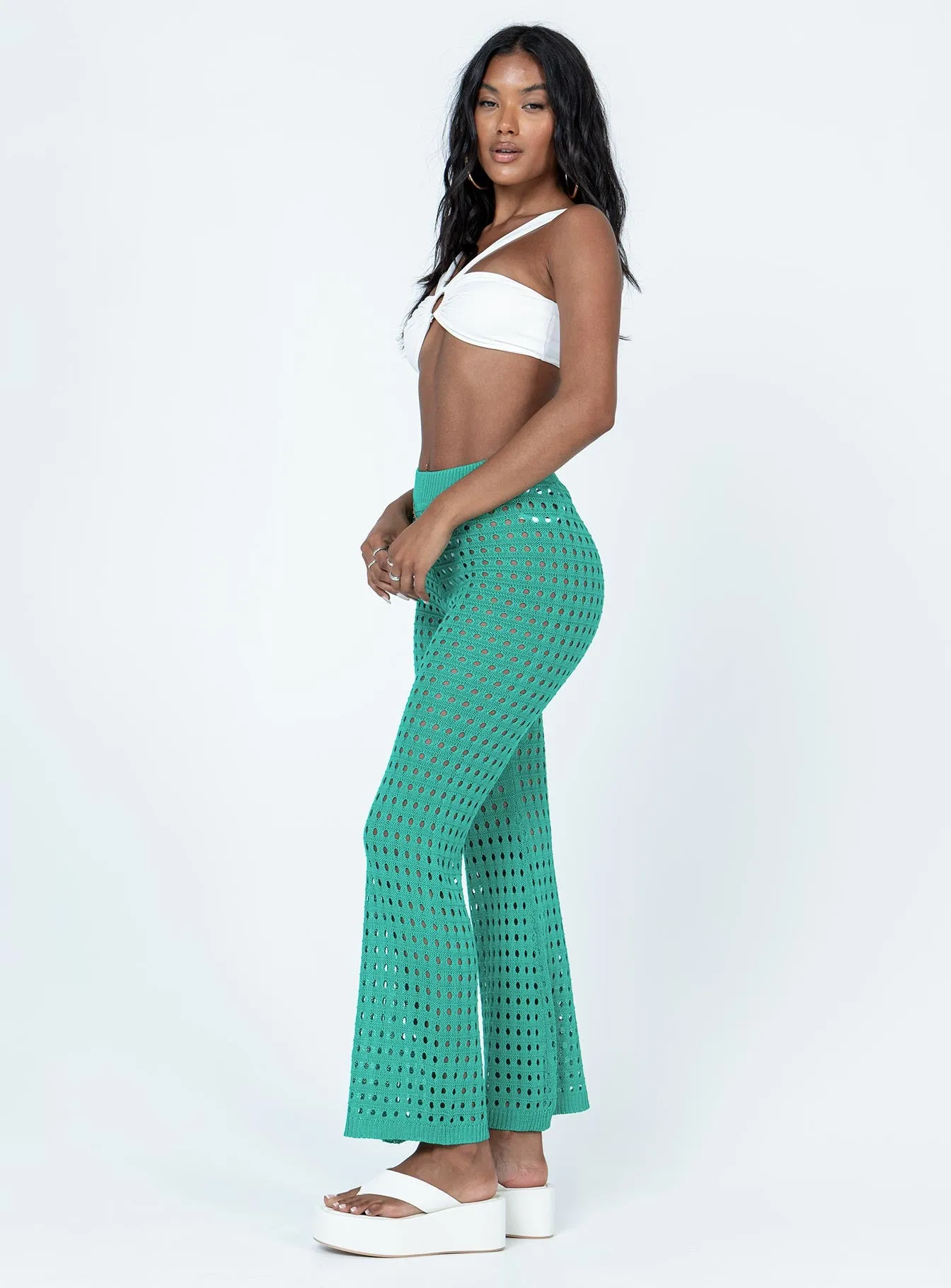 The Ava Pants Green