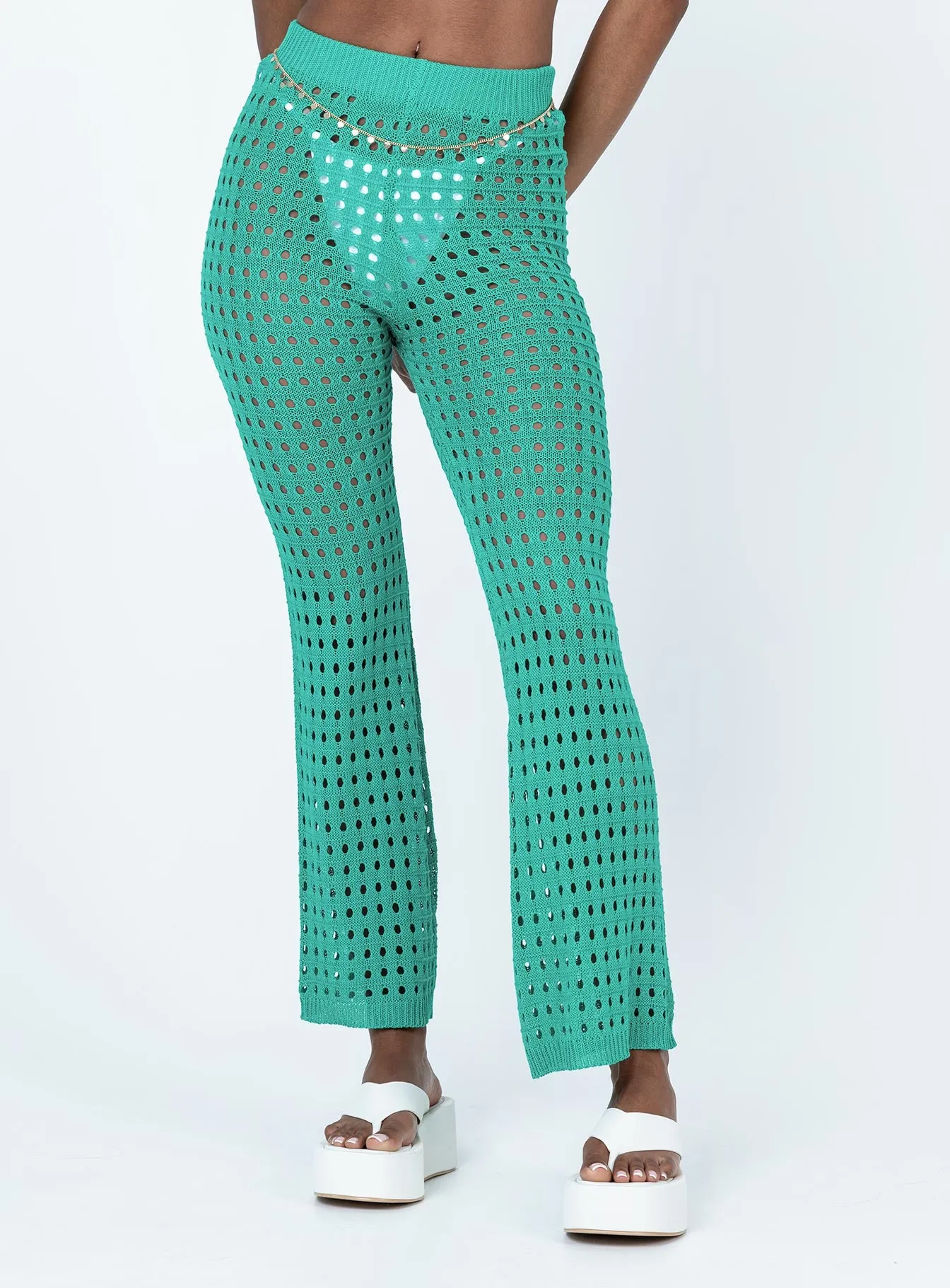 The Ava Pants Green