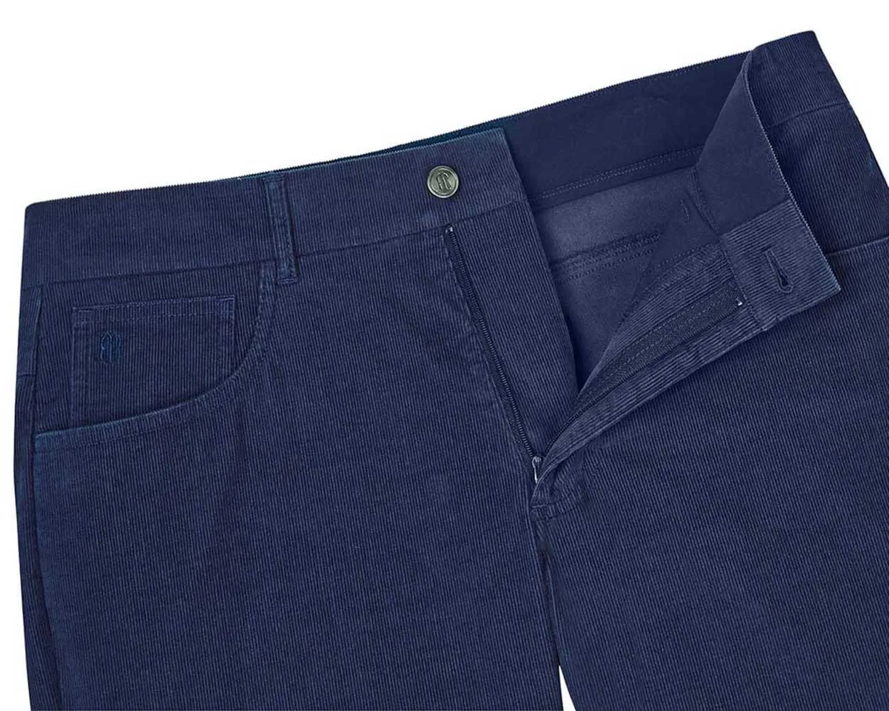 The Baxter Pant: Navy 34" Length