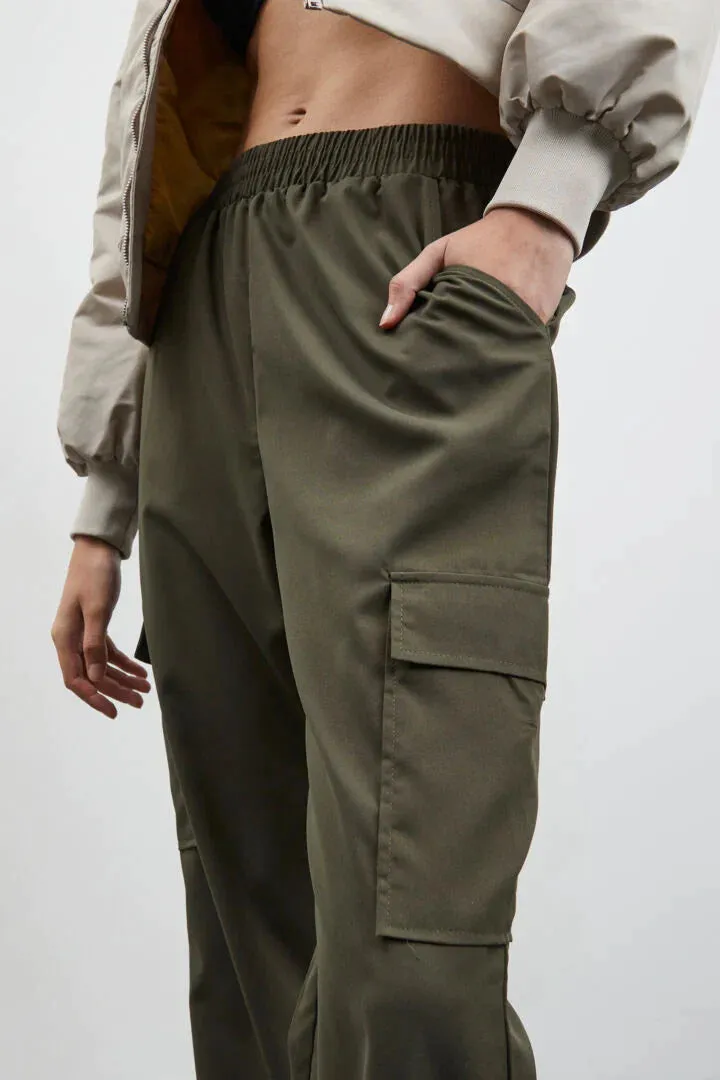 The Kecia Cargo Pant - Olive