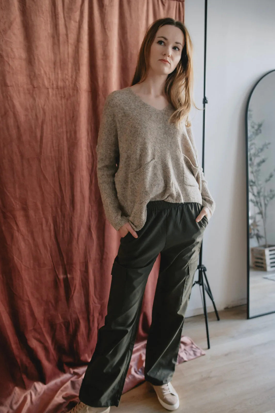 The Kecia Cargo Pant - Olive