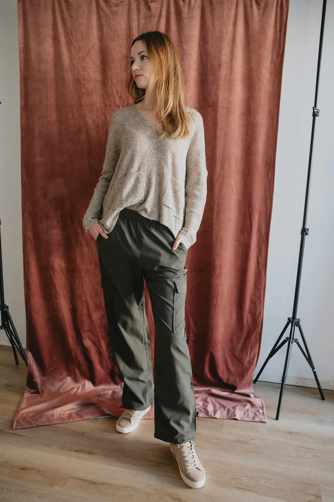 The Kecia Cargo Pant - Olive