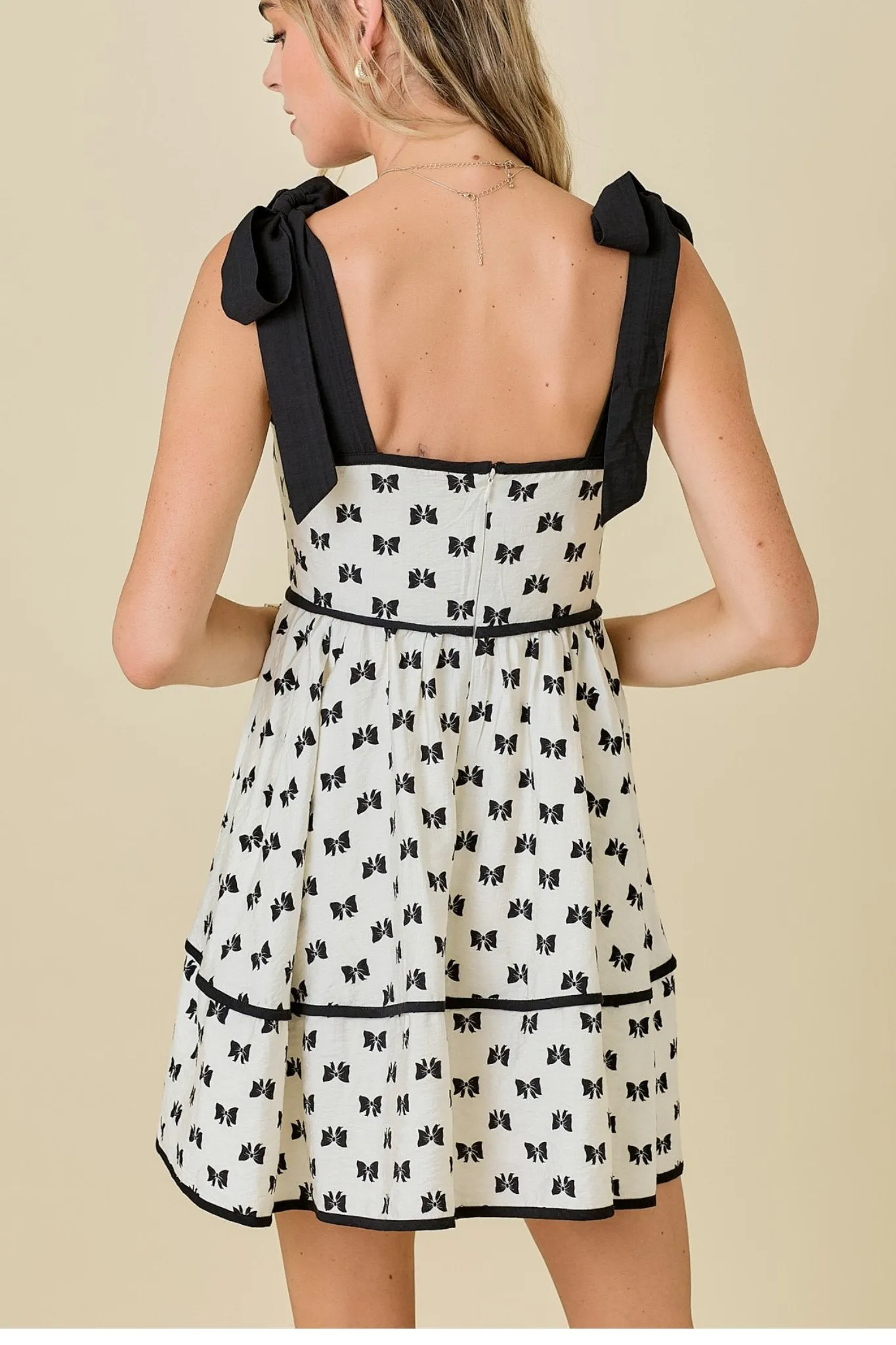 The Tilda black and white Dress