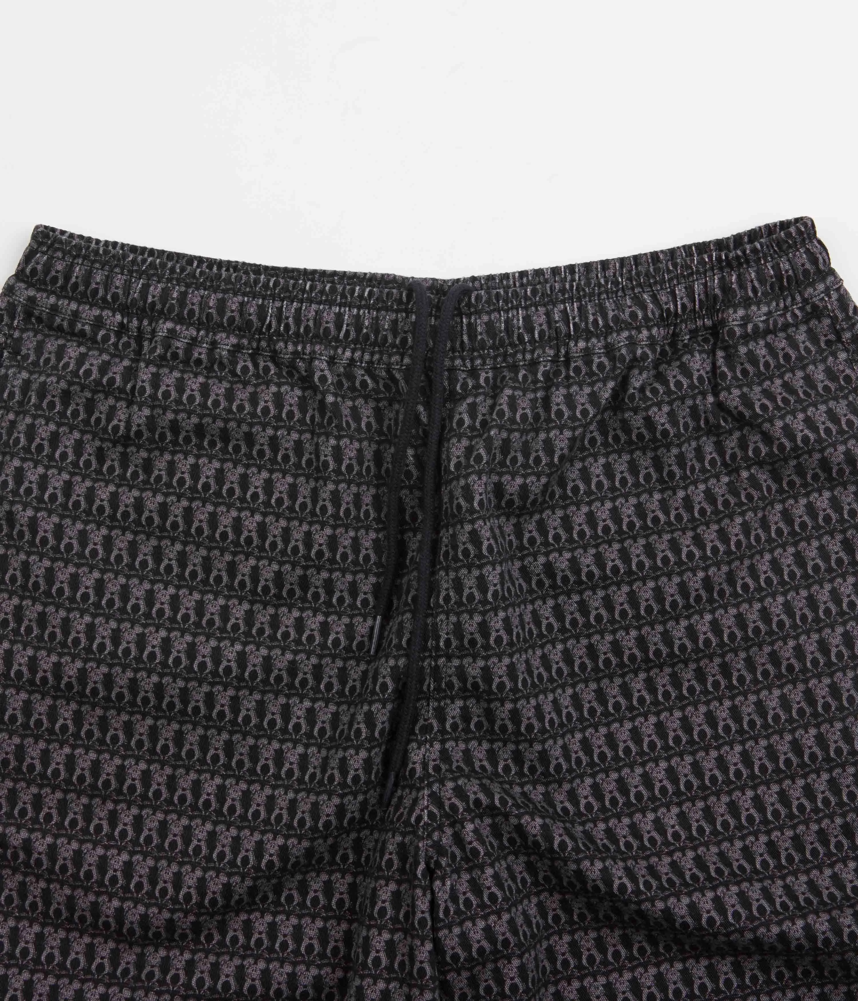 The Trilogy Tapes Beach Pants - Charcoal