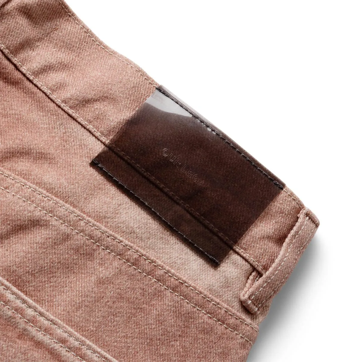 THIRD CUT DIGITAL RUST DENIM