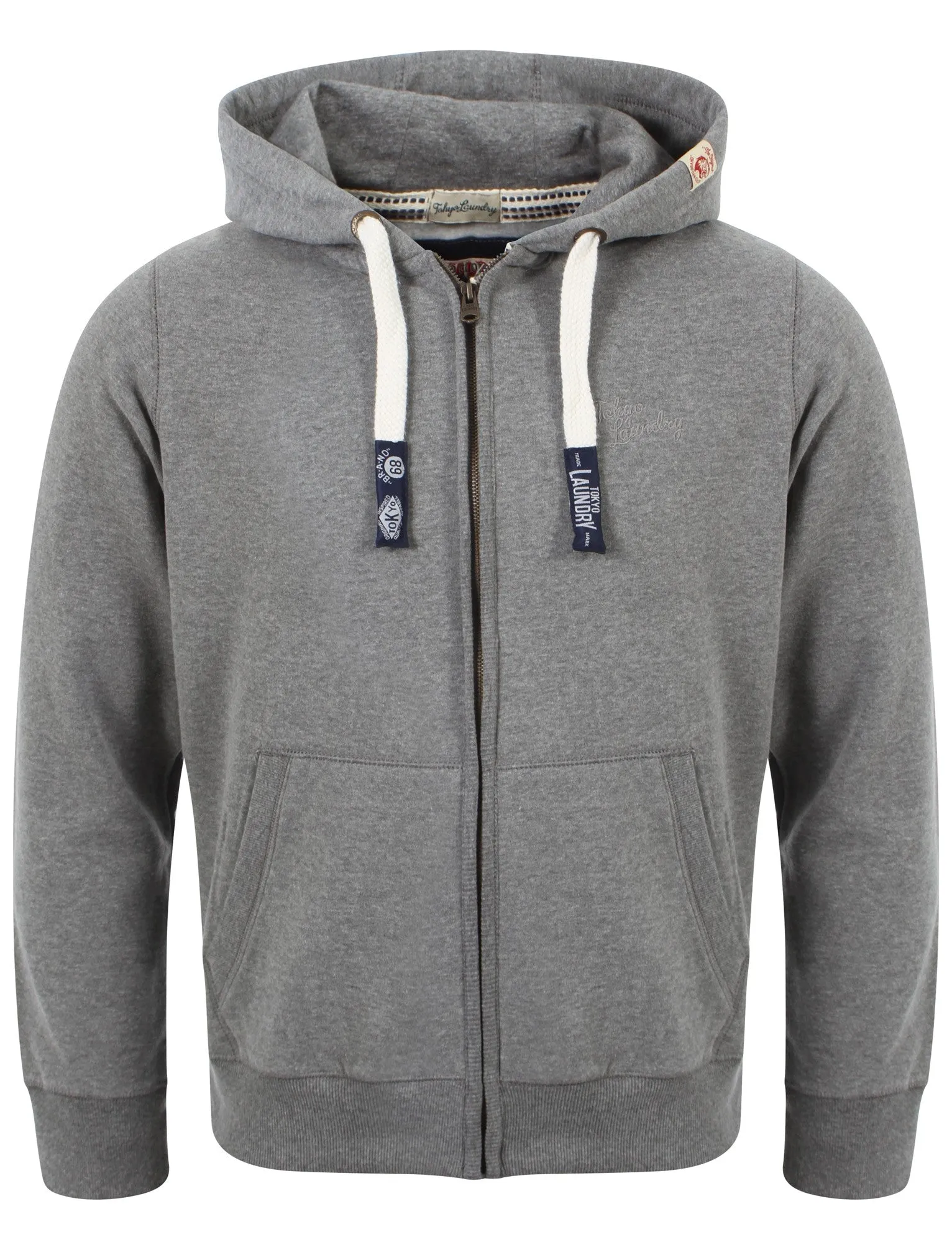 Tokyo Laundry Bernard grey hoodie