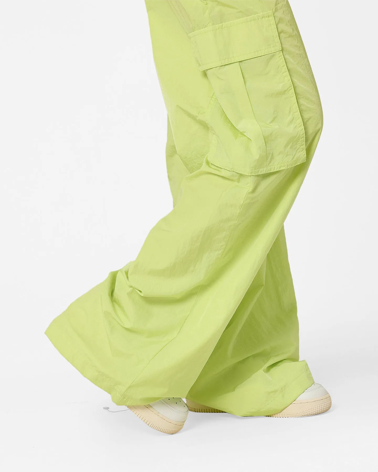 Tommy Jeans Women's Claire High Rise Wide Track Pants Light Citrus