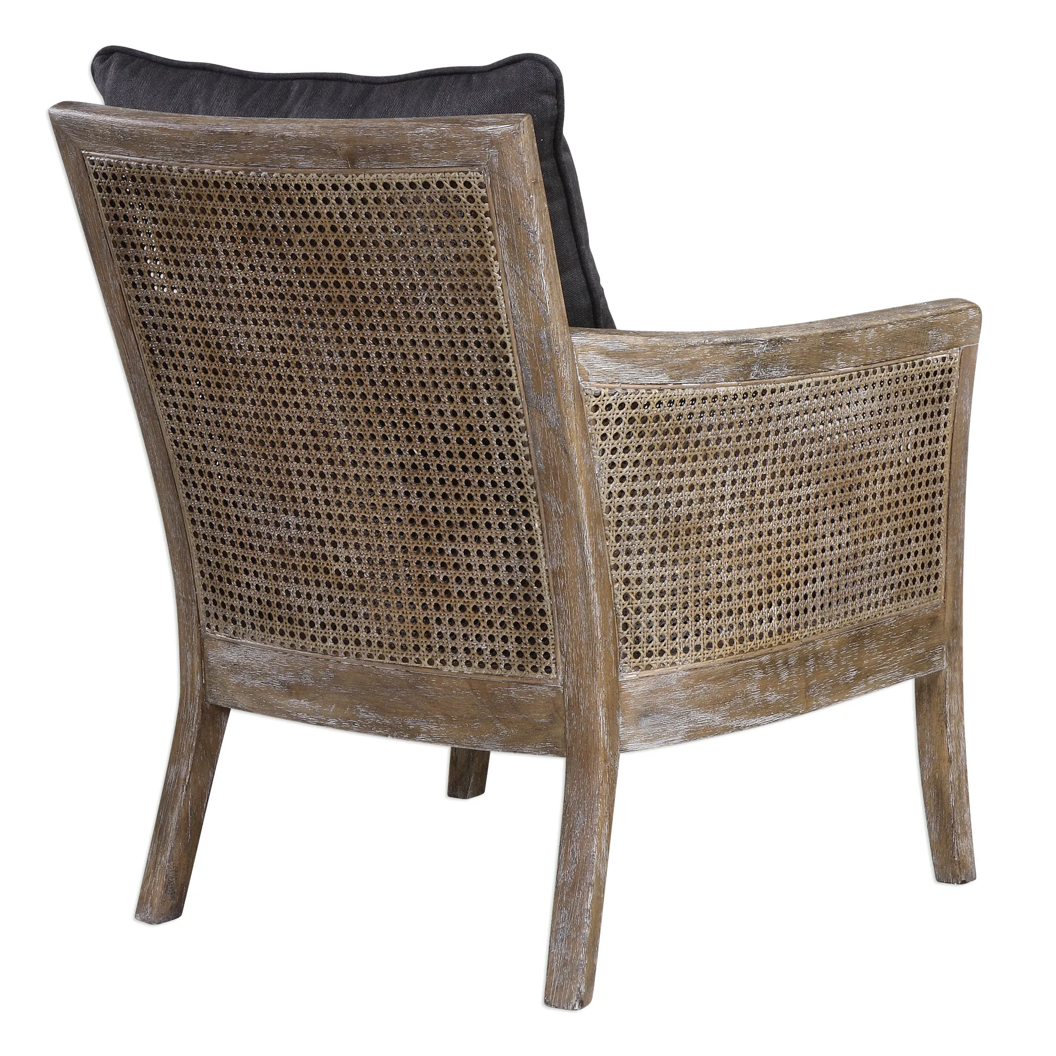 Uttermost Encore Dark Gray Armchair