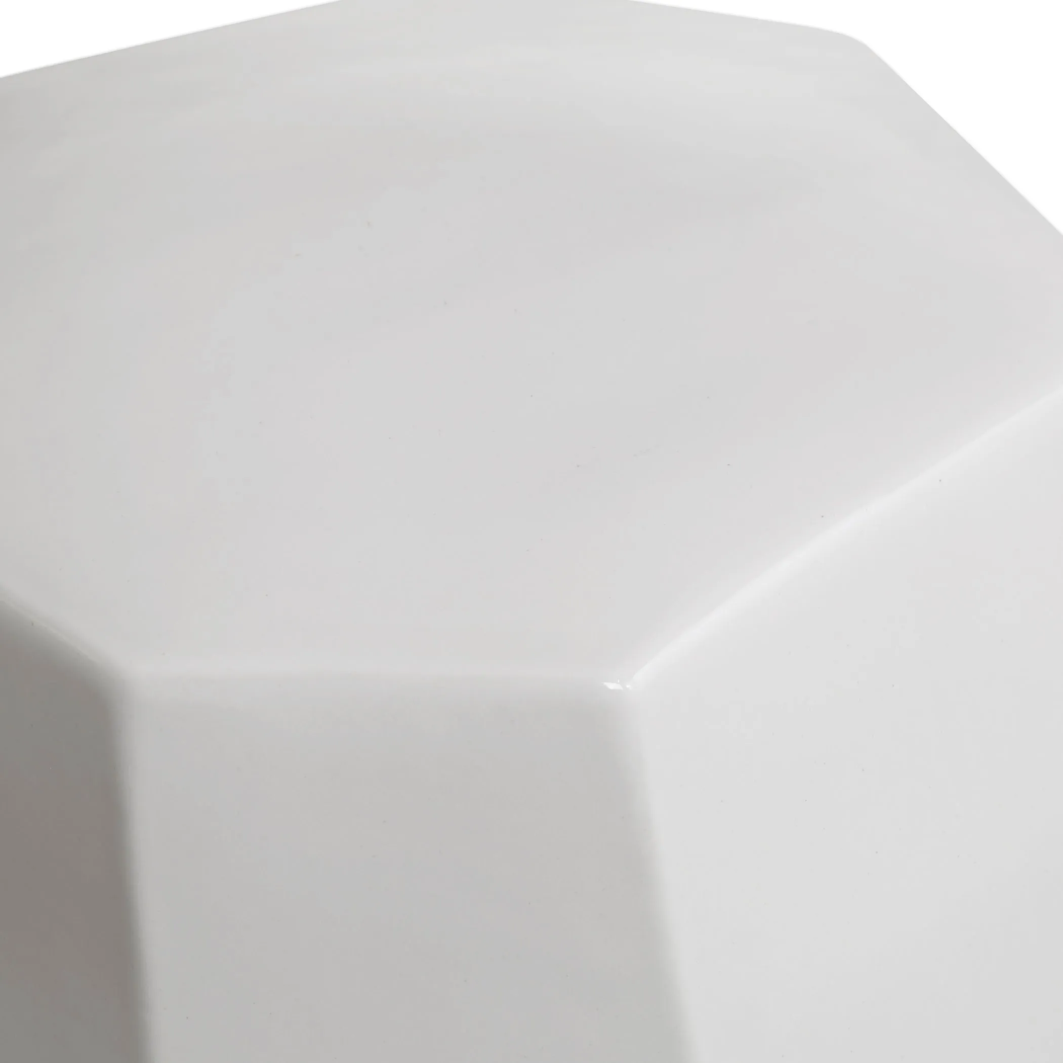 Uttermost Maquette White Garden Stool