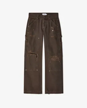 Vaquera - Women's Workwear Pants - (Brown)