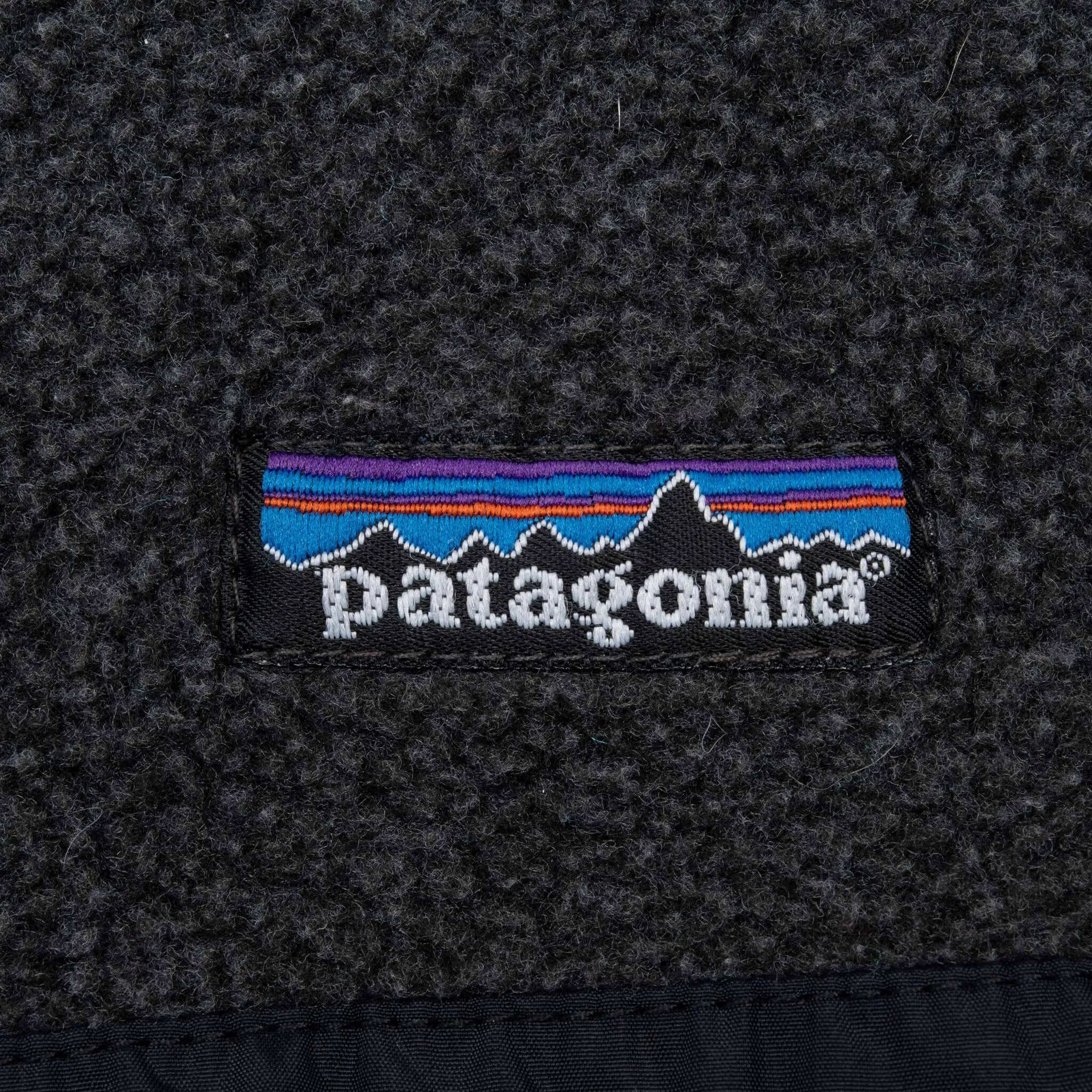 VINTAGE PATAGONIA GREY SNAP T PULLOVER FLEECE JACKET 1990S 2XL