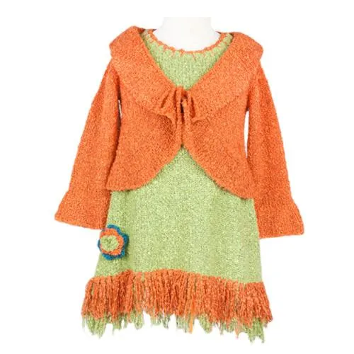 Warm Children's Tie Top Cardigan Sweater