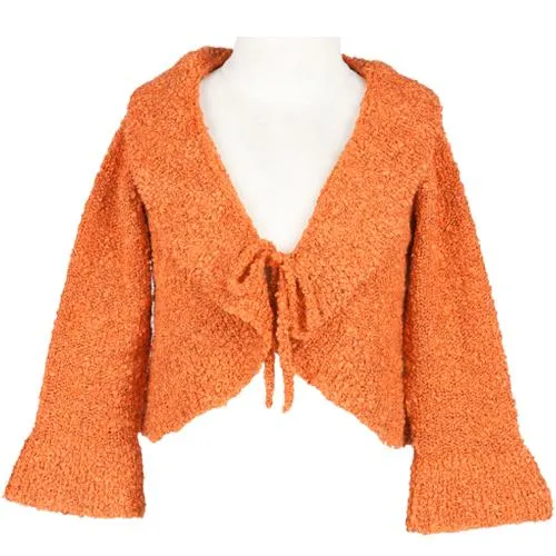 Warm Children's Tie Top Cardigan Sweater