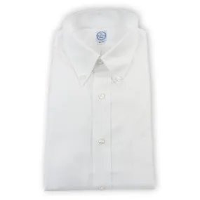 White Oxford Button Down Dress Shirt