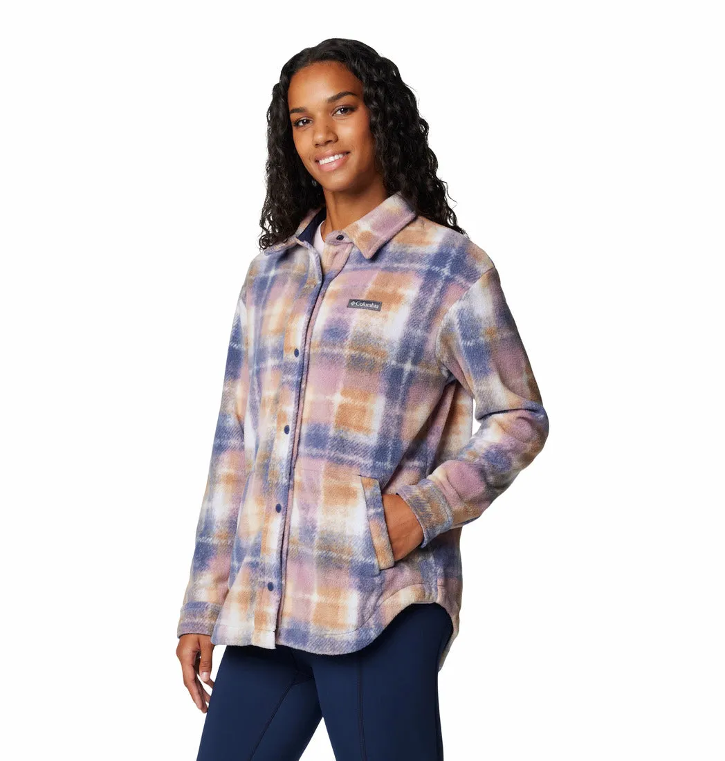 WOMEN'S BENTON SPRINGS SHIRT JACKET II - NOCTURNAL OMBLUR