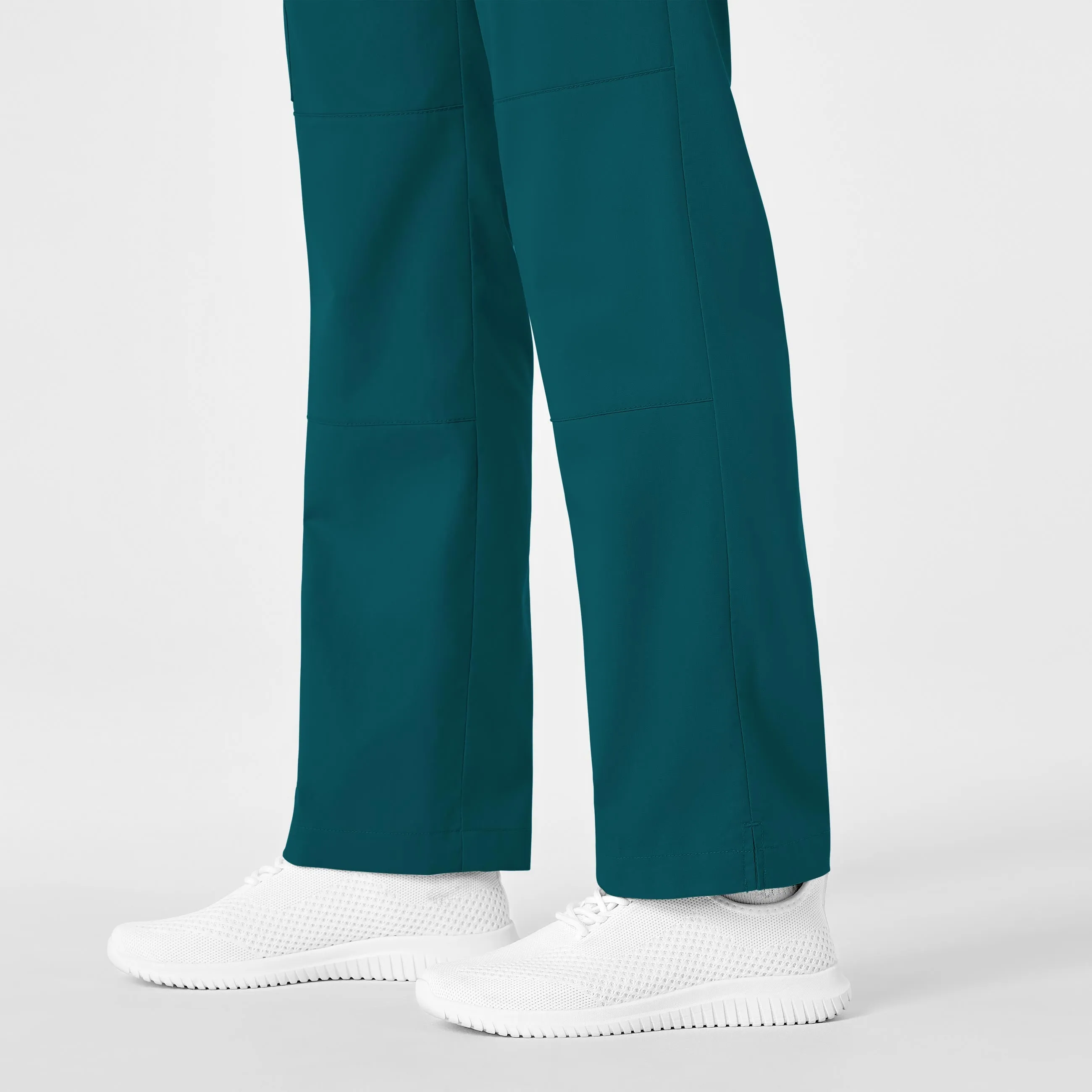 WonderWORK Women's Straight Leg Cargo Scrub Pant - Caribbean