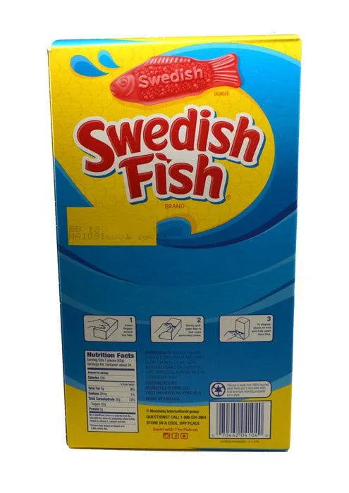 Wrapped Swedish Fish Soft & Chewy Candy