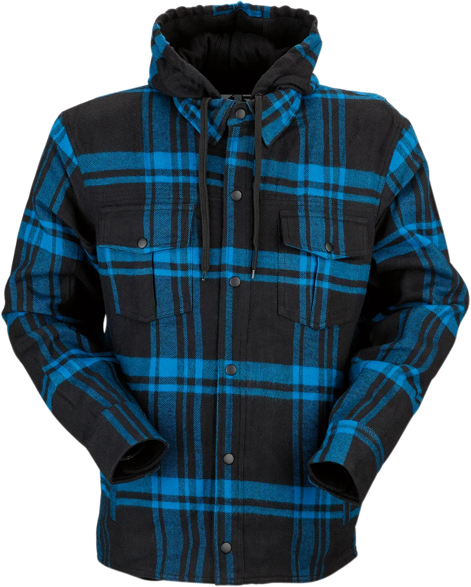 Z1R Timber Flannel Shirt - Black/Blue - XL 3040-2843