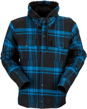 Z1R Timber Flannel Shirt - Black/Blue - XL 3040-2843