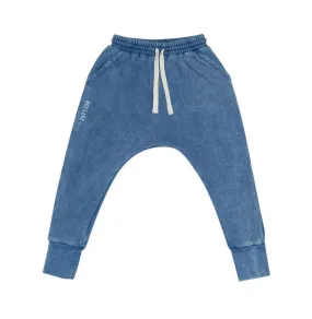 ZUTTION KIDS LOW CROTCH TRACKIE PANTS - NAVY